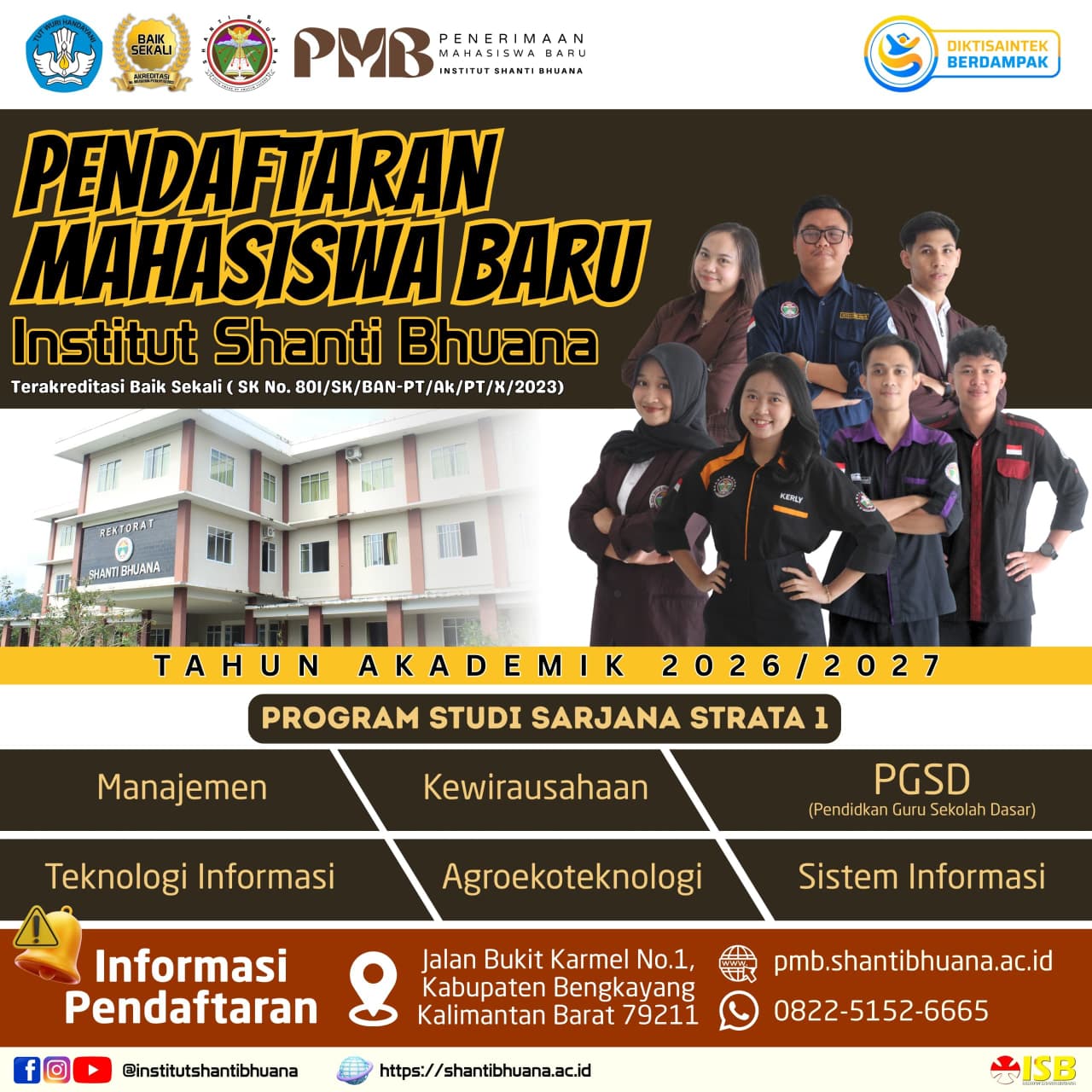 Poster PMB Institut Shanti Bhuana