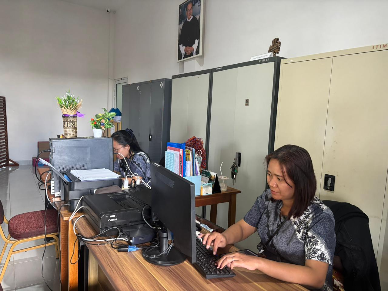 Tim Support Kampus Institut Shanti Bhuana